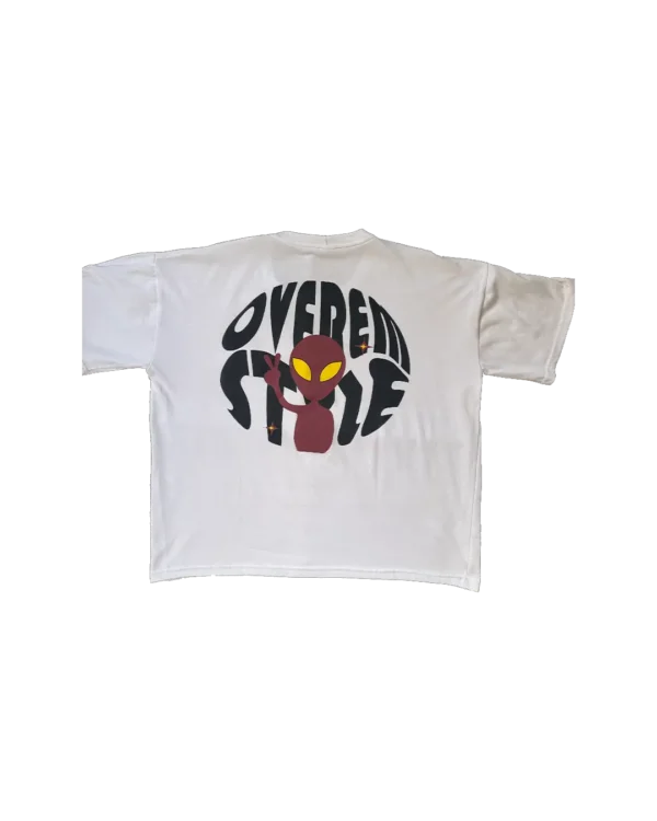 Polera Boxy Fit «Alien Style (Guindo)»