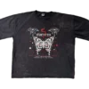 Gothic Pecho Polera Boxy Fit Gothic (ACID WASH)