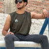 Musculosa Verde Militar