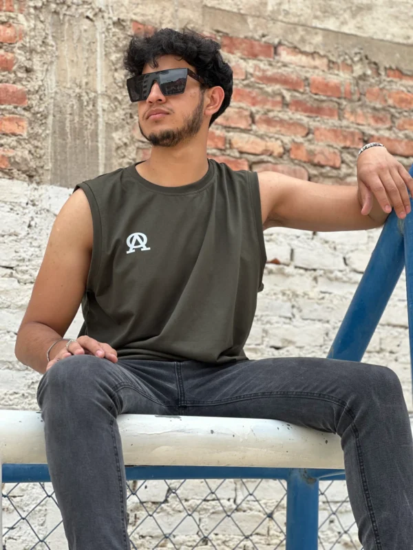 Musculosa Verde Militar