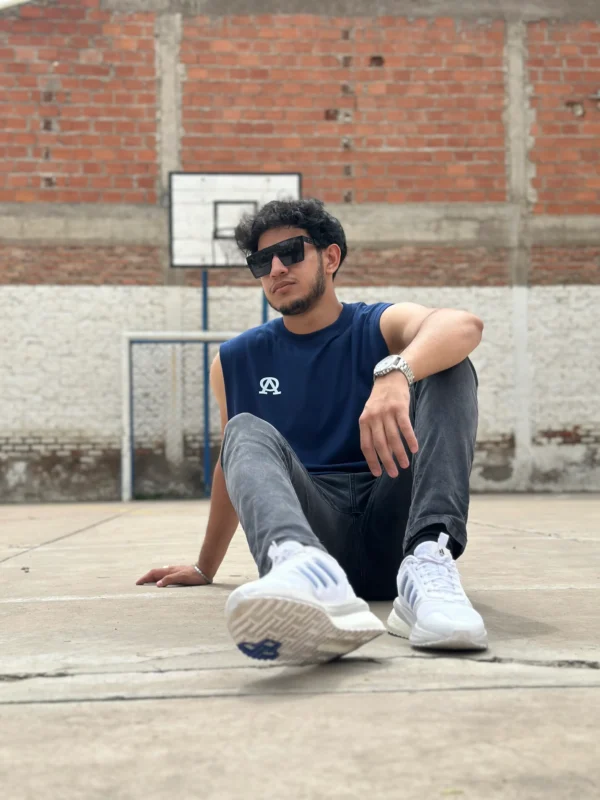 Musculosa Azul Marino