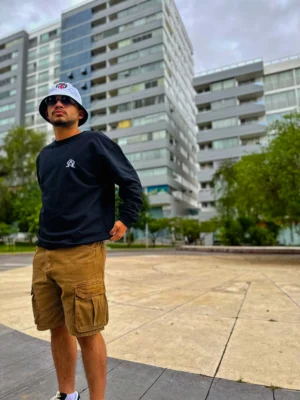 Poleron Oversize Negro