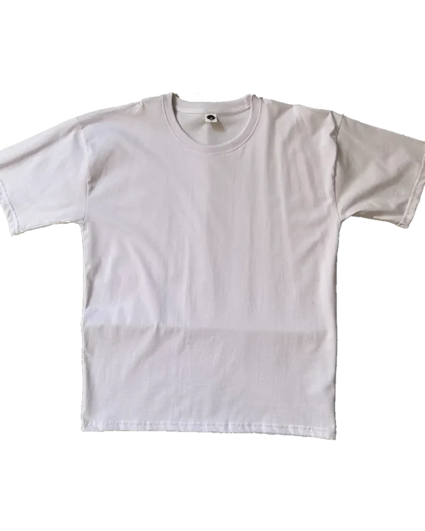 Polera Oversize Basica Blanca