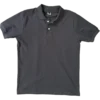 Polera con cuella Ploma Pecho Polera con Cuello color Granito