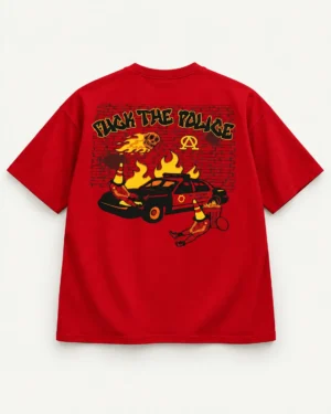 22ed15f4-bd66-4f1e-be72-117df9be2f53 Polera Oversize Fuck the Police
