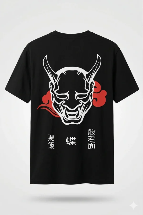 Polera Oversize «Oni Hannya»