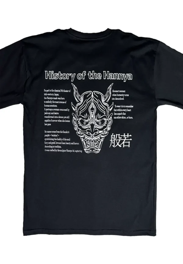 Hannya’s History – Polera Oversize Negra