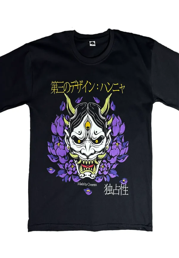 Hannya’s History – Polera Oversize Negra