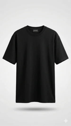 Polera Basica Oversize Negra