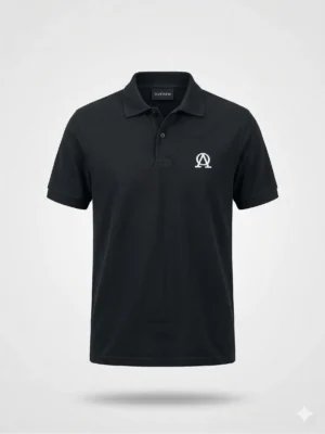 Polo Piqué Negro
