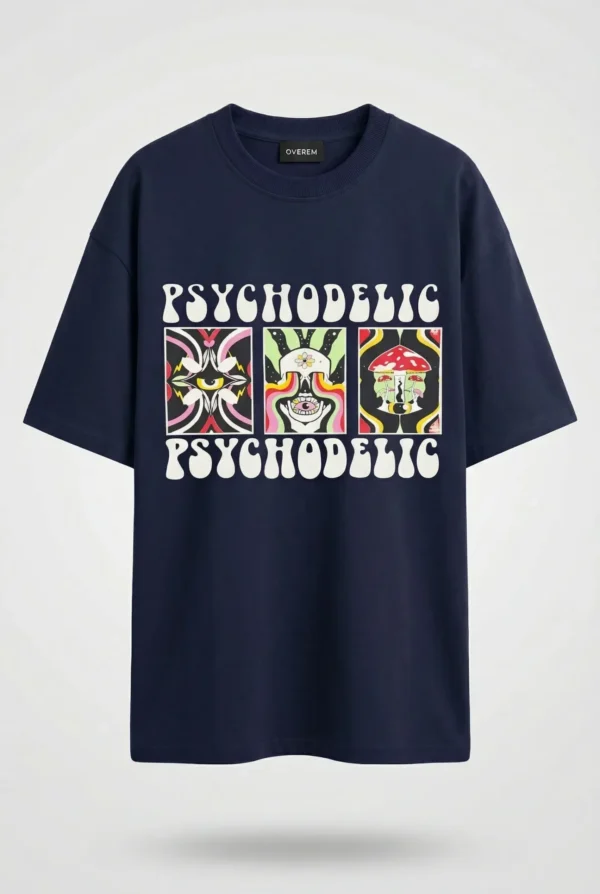 Polera Boxy Fit «Trippy Visions»