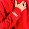 Mesa de trabajo 10 Hoodie Clásico - Rojo