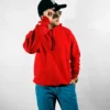 Mesa de trabajo 11 Hoodie Clásico - Rojo