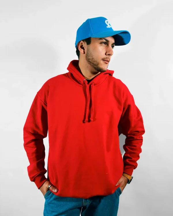 Mesa de trabajo 12 Hoodie Clásico - Rojo