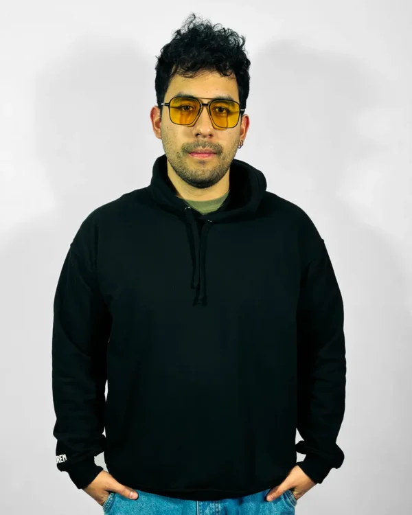 Mesa de trabajo 5 Hoodie Clásico - Negro