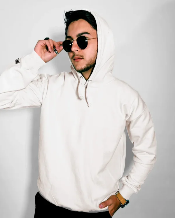 Mesa de trabajo 8 Hoodie Clásico - Marfil