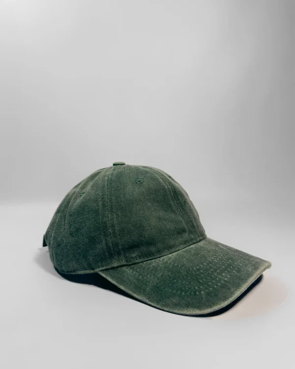 Gorra Básica Vintage - Verde Plomizo