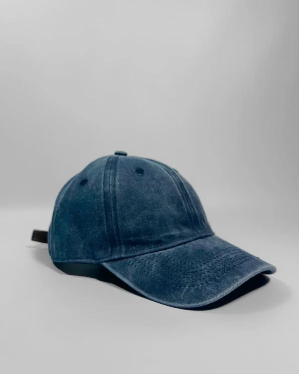 Mesa de trabajo 17 Gorra Básica Vintage - Azul Marino
