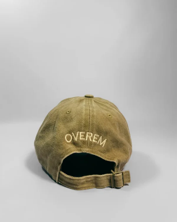 Mesa de trabajo 5 Gorra Básica Vintage - Café Caqui
