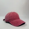 Mesa de trabajo 7 Gorra Básica Vintage - Rojo Apagado