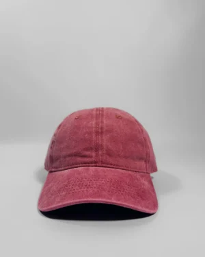 Gorra Básica Vintage - Rojo Apagado