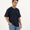 5c09dabd-5593-4af4-9482-fce43a843d26 Polera oversize básica azul marino