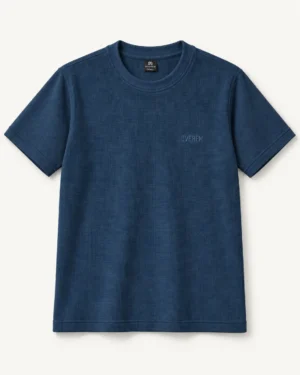 6f31b67c-218f-4c25-8dfb-d3f9eb26a656 Polera clásica de tela galleta azul