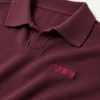 Polo de tela galleta vino