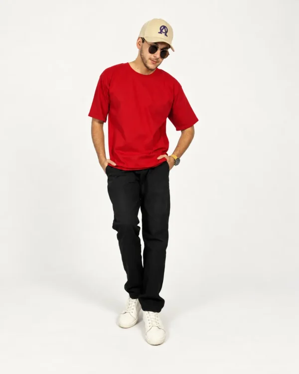 78b49a0d-835a-4d85-9474-24629af77ba1 Polera oversize básica roja