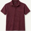 Polo de tela galleta vino
