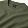 89cb7b0f-b6c3-4d83-9f0d-c0384d99be8e Polera clásica de tela galleta verde